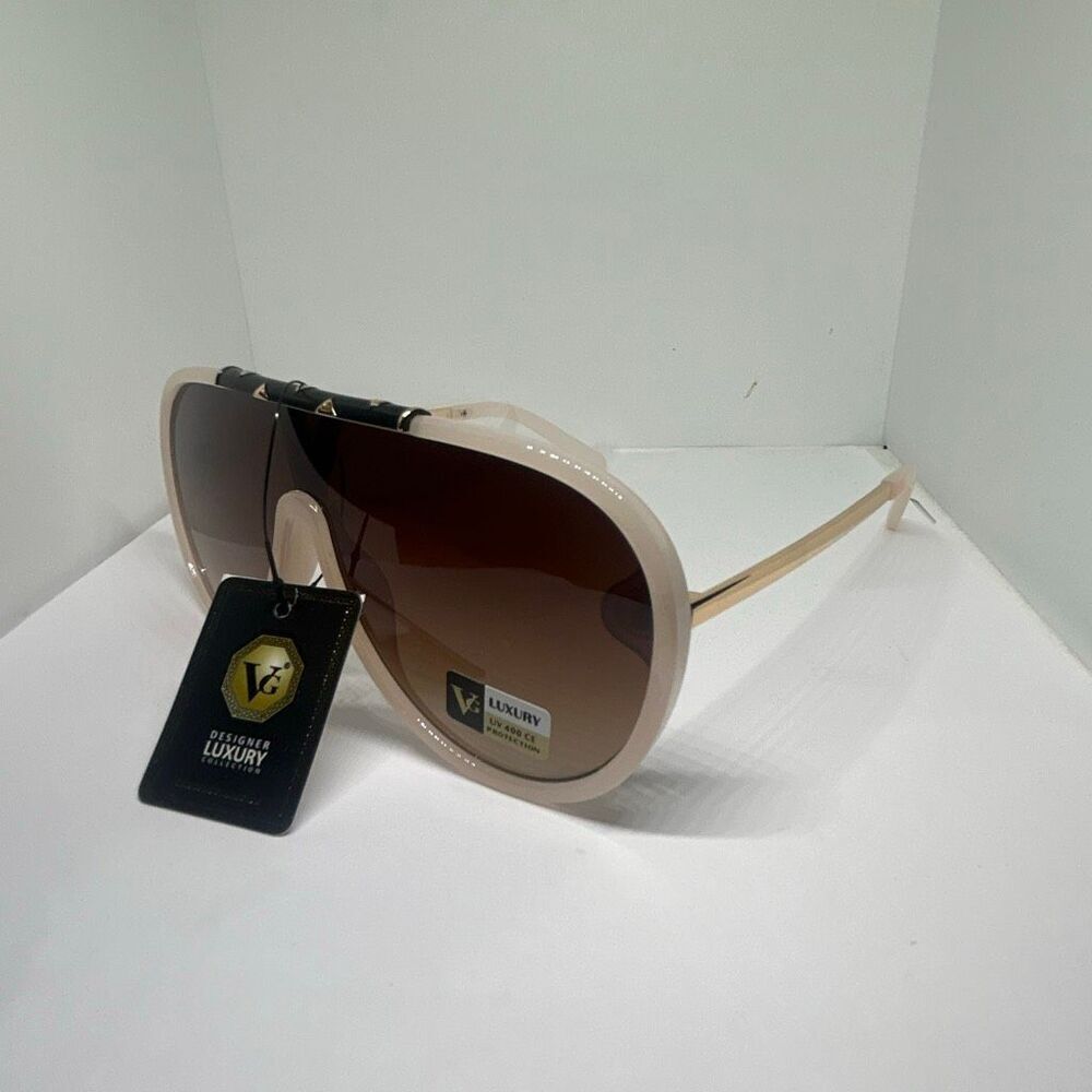 VG Aviator Shield Sunglasses NWT UV400 Protection